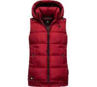 MARIKOO Gilet 'Zarinaa' rouge / noir, Taille S