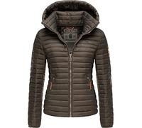 Marikoo Löwenbaby, Veste matelassée pour Dame mi-Saison Anthracite S