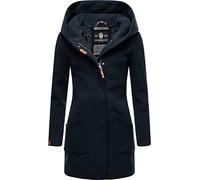 Marikoo Maikoo Manteau d'hiver Parka pour Femme Bleu Foncé XL