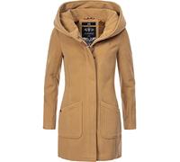 Marikoo Maikoo Manteau d'hiver Parka pour Femme Chameau XL