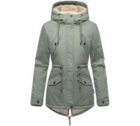 Marikoo Manolya Veste en Coton d'hiver pour Dame Menthe Fumé L