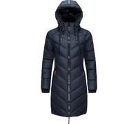 MARIKOO Manteau d’hiver 'Armasa' bleu nuit / noir, Taille XS