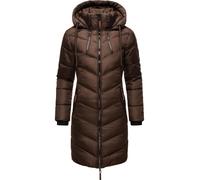 MARIKOO Manteau d’hiver 'Armasa' marron, Taille XXL