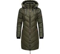 MARIKOO Manteau d’hiver 'Armasa' olive, Taille M
