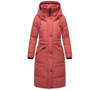 MARIKOO Manteau d’hiver 'Ayumii' rose / noir, Taille L