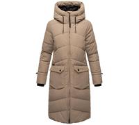 MARIKOO Manteau d’hiver beige, Taille XXL