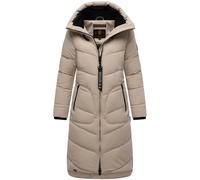 MARIKOO Manteau d’hiver 'Benikoo' beige / noir, Taille S