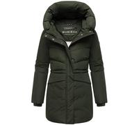 MARIKOO Manteau d’hiver 'Delilah 16' vert foncé, Taille 5XL