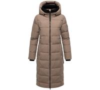 MARIKOO Manteau d’hiver 'Lanitaa XVI' taupe, Taille L