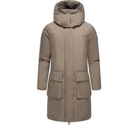 MARIKOO Manteau d’hiver 'Nanami 16' brocart, Taille XXL