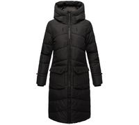 MARIKOO Manteau d’hiver noir, Taille L