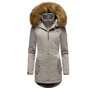 MARIKOO Manteau d’hiver 'Sanakoo' beige, Taille S