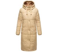 MARIKOO Manteau d’hiver 'Soranaa' sable, Taille XL