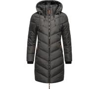 Marikoo - Manteau d'hiver pour femme - Avec capuche Armasa - Garde au chaud - Tailles XS à XXL, anthrazit, S
