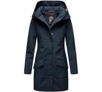 MARIKOO Manteau fonctionnel 'Mayleen' bleu, Taille XL