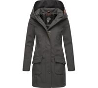MARIKOO Manteau fonctionnel 'Mayleen' marron, Taille 4XL