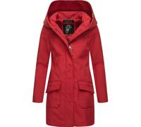 MARIKOO Manteau fonctionnel 'Mayleen' rouge, Taille 5XL