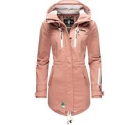 MARIKOO Manteau fonctionnel 'Zimtzicke' rose ancienne / blanc, Taille XXL
