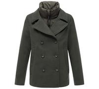 MARIKOO Manteau mi-saison olive, Taille M