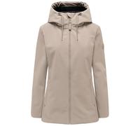 MARIKOO Minaa Veste demi-saison pour femme avec doublure en polaire coupe-vent et imperméable Minaa 16 XS à 3XL, Taupe/gris, XL