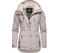 MARIKOO Parka d’hiver 'Bikoo' beige clair / marron, Taille S