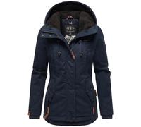 MARIKOO Parka d’hiver 'Bikoo' bleu marine / noir, Taille XL