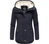 MARIKOO Parka d’hiver 'Bikoo' bleu nuit, Taille XS