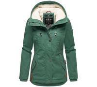 MARIKOO Parka d’hiver 'Bikoo' pétrole, Taille M