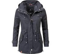 MARIKOO Parka mi-saison 'Nyokoo' bleu-gris, Taille XXL