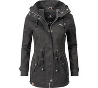 MARIKOO Parka mi-saison 'Nyokoo' noir, Taille S