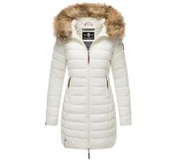 Marikoo Rose veste d'hiver pour dame | Longueur : couvrant les genoux | Niveau de chaleur 3 sur 3 | Tissu extérieur doux, mat et légèrement chatoyant