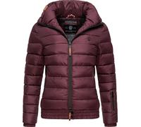 MARIKOO Veste d’hiver 'Poison' bordeaux / noir / blanc, Taille S