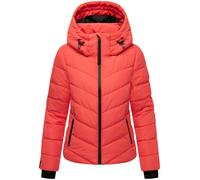 MARIKOO Veste d’hiver 'Samuiaa XVI' rouge clair / noir, Taille XXXL