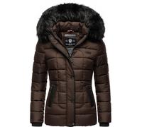 MARIKOO Veste d’hiver 'Unique' marron / noir, Taille XS