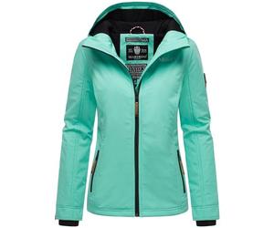 MARIKOO Veste de mi-saison pour femme au printemps, légèrement doublée, à capuche, courte B862, S