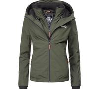 MARIKOO Veste fonctionnelle 'Erdbeere' olive, Taille 4XL