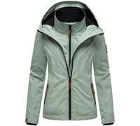 MARIKOO Veste fonctionnelle 'Erdbeere' vert clair, Taille S