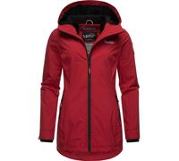 MARIKOO Veste fonctionnelle rouge / noir, Taille S