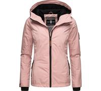 MARIKOO Veste mi-saison 'Brombeere' rosé / noir, Taille XXL