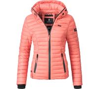 MARIKOO Veste mi-saison 'Samtpfote' corail, Taille S
