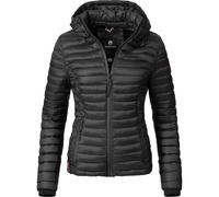 MARIKOO Veste mi-saison 'Samtpfote' noir, Taille XL