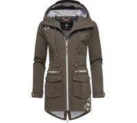 Marikoo Veste Softshell Femme Extérieur Fonctionnelle Parka Coupe-Vent Ulissaa