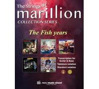 Marillion - THE FISH YEARS: Guitar & Bass Transcription Music sheet with Tablature