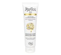 Marilou Bio - Gommage Corps Exfoliant Doux 100% Naturel - Lait pour Corps Riche en Acide Gras et en Vitamine E de la Gamme Argan - Tous Types de Peaux - Fabriqué en France - 100 ml