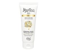 Marilou Bio - Gommage Visage Exfoliant Doux à l'Huile d'Argan bio - Formule bio - 99,4% d'ingrédients d'origine naturelle - Tous types de peaux - 75ml
