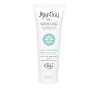 Marilou Bio - Lait Douceur Démaquillant Bio - Démaquille, nettoie, adoucit et apaise - 99% d'ingrédients d'origine naturelle - Tous types de peaux - 75 ml