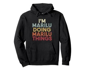 Marilu Name Marilu Personalized Name First Given Sweat à Capuche