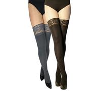 MARILYN Bas opaques sans maintien avec pointe de 9 cm, 100 deniers, M-L