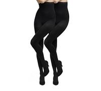 Marilyn collants gainants opaques en lot de 1 ou 2, 100 Deniers - Noir - 40