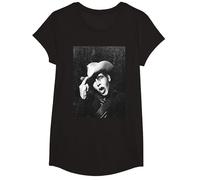 Marilyn Manson Cowboy T-Shirt, Fille, Noir, S